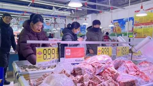 科左后旗年貨市場購銷兩旺，肉制品物豐價穩保質量