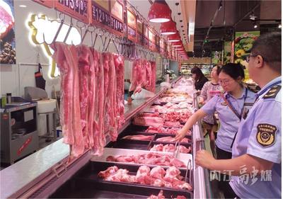 守護“舌尖上的安全” 資中縣開展鮮肉市場專項監督檢查，保障肉制品銷售安全